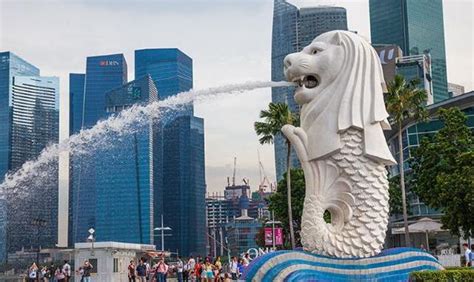 新加坡 噴水獅